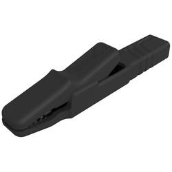 Hirschmann Test & Measurement AK 2 S krokosvorka, šroubová svorka, konektor, černá