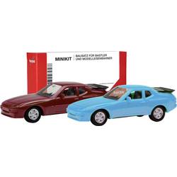 Herpa 012768-004 H0 model osobního automobilu Porsche 944, červené a modré