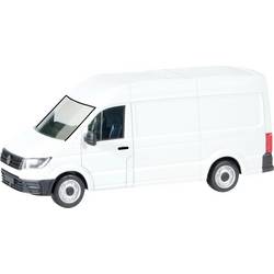 Herpa 013178 H0 model nákladního vozidla Volkswagen Stříška s hlubokou střechou v Crafter. bílá