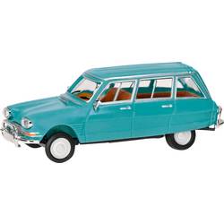 Herpa 027328-004 H0 model osobního automobilu Citroën AMI 6 Break, pastelová tyrkysová