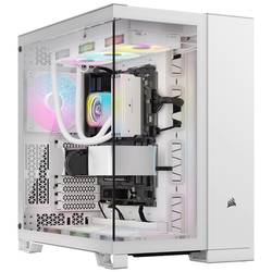 Corsair 6500X midi tower PC skříň bílá boční okno