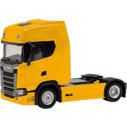 Herpa 306768-005 H0 model nákladního vozidla Scania Cs 20 HD, žlutá na okraj
