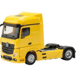Herpa 309189-004 H0 model nákladního vozidla Mercedes Benz Traktor Actros Ace 18 Bigspace, rapská žlutá