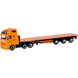 Herpa 318006 H0 model nákladního vozidla Volvo FH GL 2020 Taletrailer-Tel „Spedition Hollenhorst“ (Severní Porýní-Vestfálsko/Nottuln)
