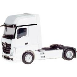 Herpa 317948 H0 model nákladního vozidla Mercedes Benz Kuchyňský robot Actros L Gigaspace Soloh, 2osý, bílá