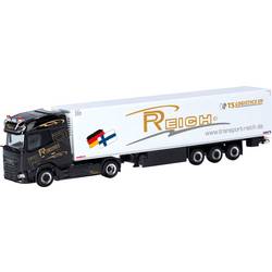 Herpa 318112 H0 model nákladního vozidla DAF Chladicí kufr XG+ s nářadím „říže“