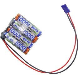 Panasonic Reihe F1x4 Graupner Akupack 4 x AAA s kabelem, se zástrčkou Ni-MH 4.8 V 1000 mAh