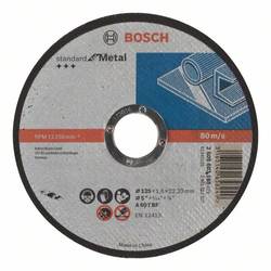 Bosch Accessories 2608603165 2608603165 řezný kotouč rovný 125 mm 1 ks ocel