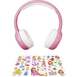 Lenco HPB-110PK sluchátka Over Ear růžová