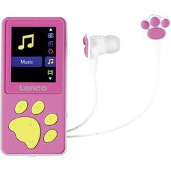 Lenco Xemio-560PK - MP3-/MP4-Player mit 8GB Speicher Pink přenosný CD přehrávač Discman růžová