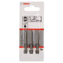 Bosch Accessories 2607001473 plochý bit 3 mm extra tvrdé E 6.3 3 ks