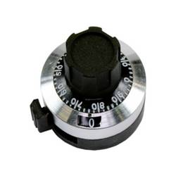 Bourns H-516-6A nastavovací knoflík černá (Ø x v) 22.8 mm x 24.8 mm 1 ks