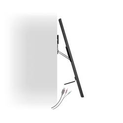 SpeaKa Professional SP-TVM-610 TV držák na zeď 81,3 cm (32) - 165,1 cm (65) pevný Menší vzdálenost od stěny