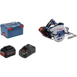Bosch Professional BITURBO GKS 18V-68 GC+ 2x 5,5 Ah PC aku ruční kotoučová pila, max. řez 68 mm, vč. 2x aku, vč. nabíječky, kufřík, vč. paralelního dorazu,