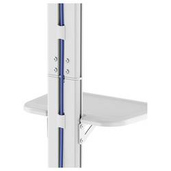 SpeaKa Professional SP-TVS-600 TV stojan 94,0 cm (37) - 218,4 cm (86”) podlahový stojan, Přízemní stěna, nastavitelná výška