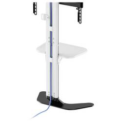 SpeaKa Professional SP-TVS-600 TV stojan 94,0 cm (37) - 218,4 cm (86”) podlahový stojan, Přízemní stěna, nastavitelná výška