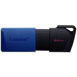 Kingston DataTraveler Exodia M USB flash disk Retail 64 GB černá/modrá DTXM/64GB-2P USB 3.2 (Gen 1x1)