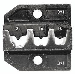 Rennsteig Werkzeuge Crimp-Einsatz 10,0 -25,0mm für Crimp-Systemzange 624 091 3 0 krimpovací nástavec dutiny na kabely 10 do 25 mm² Vhodné pro značku (kleště)