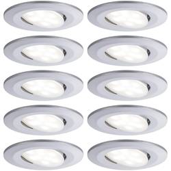 Paulmann LED vestavné koupelnové svítidlo sada 10 ks 60 W chrom (matný)