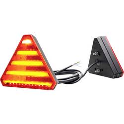WAS zadní světla přívěsu otevřené konce blinkr, brzdové světlo, zadní světla, couvací světlo, reflektor vpravo 12 V/DC, 24 V/DC