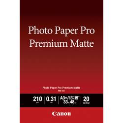 Canon Photo Paper Pro Premium Matte PM-101 8657B006 fotografický papír A3 210 g/m² 20 listů matný
