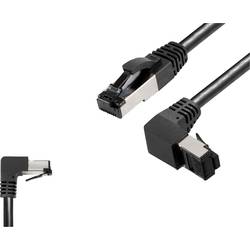 BKL Electronic 144021 RJ45 síťové kabely, propojovací kabely CAT 8.1 S/FTP 5 m černá bez halogenů 1 ks