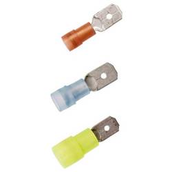 LAPP 63101080 faston zásuvka Šířka zástrčky: 6.3 mm Tloušťka konektoru: 0.8 mm 180 ° částečná izolace modrá 100 ks