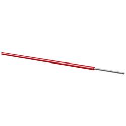 Kabeltronik 070103009 měděný drát, Yv, 1 x 0.07 mm², černá, 100 m