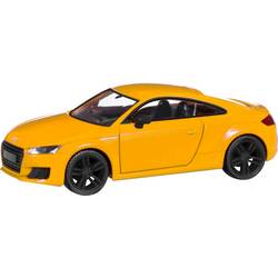 Herpa 028356-002 H0 model osobního automobilu Audi TT Coupé, vegasově žlutá/černá