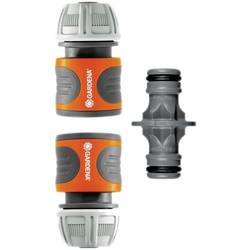 GARDENA 18283-20 GARDENA Kupplungs-Satz 13 mm (1/2 Zoll), 15 mm (5/8 Zoll) plast hadicová spojka 13 mm (1/2) Ø, rychlospojka sada