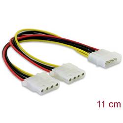 Delock napájecí kabel 0.11 m vícebarevná