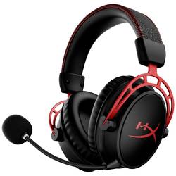 HyperX Cloud Alpha Wireless Headset uzavřená (Over Ear) bezdrátová stereo černá/červená Gaming