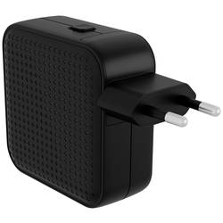 HYPER HyperJuice® 70W USB-C cestovní nabíječka, GaN, s adaptérem pro Evropu, s britským adaptérem, s americkým adaptérem, 1x USB A , 2x USB-C®, 70 W, Dodávka