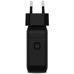 HYPER HyperJuice® 70W USB-C cestovní nabíječka, GaN, s adaptérem pro Evropu, s britským adaptérem, s americkým adaptérem, 1x USB A , 2x USB-C®, 70 W, Dodávka