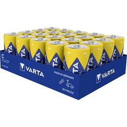 Varta baterie malé mono C alkalicko-manganová 7800 mAh 1.5 V 20 ks