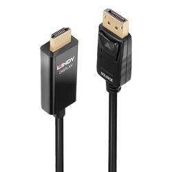 LINDY kabel Konektor DisplayPort, Zástrčka HDMI-A 5 m vícebarevná 40928 Kabel DisplayPort