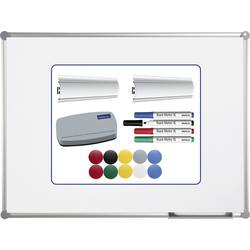 Maul sada bílé popisovací tabule Maulpro Komplett-Set (š x v) 120 cm x 90 cm bílá plastový formát na výšku , formát na šířku , vč. odkládací misky , Vč.