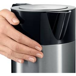 Bosch Haushalt TWK7203 rychlovarná konvice, nerezová ocel, černá, TWK7203