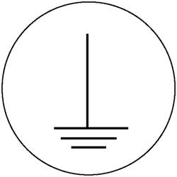 SafetyMarking 31.1573 etikety Označení elektrických provozních prostředků - uzemnění samolepicí fólie (Ø) 16 mm 16 mm 500 ks