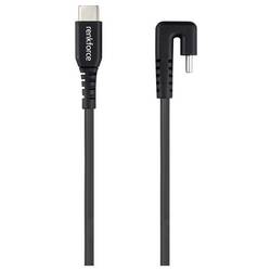 Renkforce USB kabel USB 2.0 USB-C ® zástrčka, USB-C ® zástrčka 1.00 m černá Konektor otočený o 180° RF-6721078