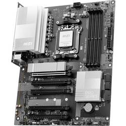 MSI PRO B840M-P WIFI6E AM5 mATX MB Základní deska Socket (PC) AMD AM5 Tvarový faktor Micro-ATX Čipová sada základní desky AMD® B840