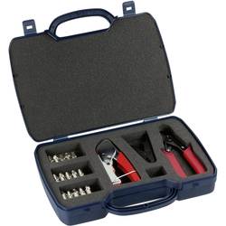 Schwaiger FVS 315 261 sada nářadí pro práci s koaxiálními kabely Vhodné pro odizolovací kleště konektor F, koaxiální kabel