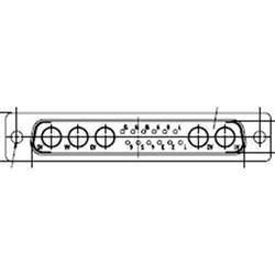 Molex 1727040018 zástrčka D-SUB Pólů: 17 pájecí kalíšek 1 ks Box