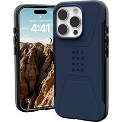 Urban Armor Gear Civilian MagSafe Case zadní kryt na mobil Apple iPhone 16 Pro modrá Kompatibilní s MagSafe 114444115555