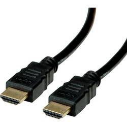 roline recycled material HDMI kabel Zástrčka HDMI-A 2 m černá 11455902 HDMI kabel