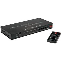 Roline ROLINE HDMI 4x1 QUAD Multi-Viewer Switch, nahtlose Umschaltung HDMI přepínač černá