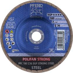 PFERD TOOLS 67788080 Z Sgp Strong Steel vějířový brusný kotouč Průměr 180 mm Zrnitost 36 10 ks