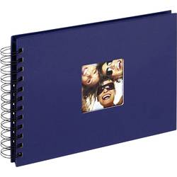 walther+ design SA-109-L album se spirálovou vazbou (š x v) 25 cm x 17 cm modrá 40 Seiten