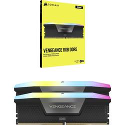 Corsair Vengeance RGB Sada RAM pro PC Retail DDR5 32 GB 2 x 16 GB 6000 MHz 288pin DIMM CL36 CMH32GX5M2E6000C36