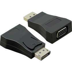 Value 12.99.3156 DisplayPort adaptér [1x zástrčka DisplayPort - 1x VGA zásuvka] černá Aktivní se zesílením signálu 0 mm